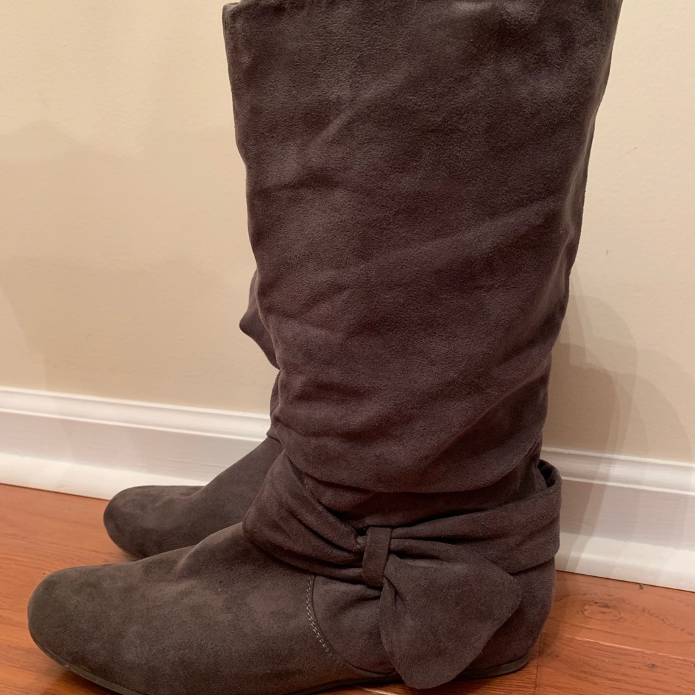 Grey Boots